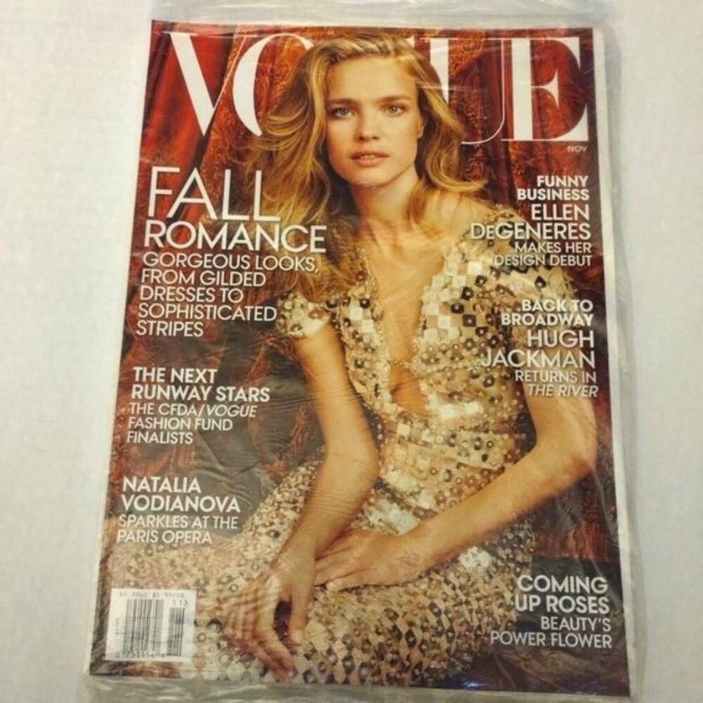 VOGUE MAGAZINE-NOVEMBER 2014-NEW-SEALED -VINTAGE